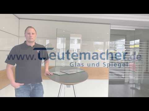 Hygieneschutz aus Echtglas